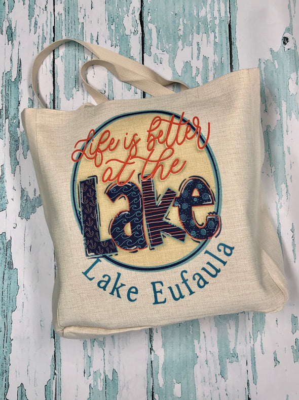 Life is Better at the Lake Tote