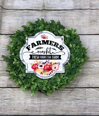 Farmers Market Sign