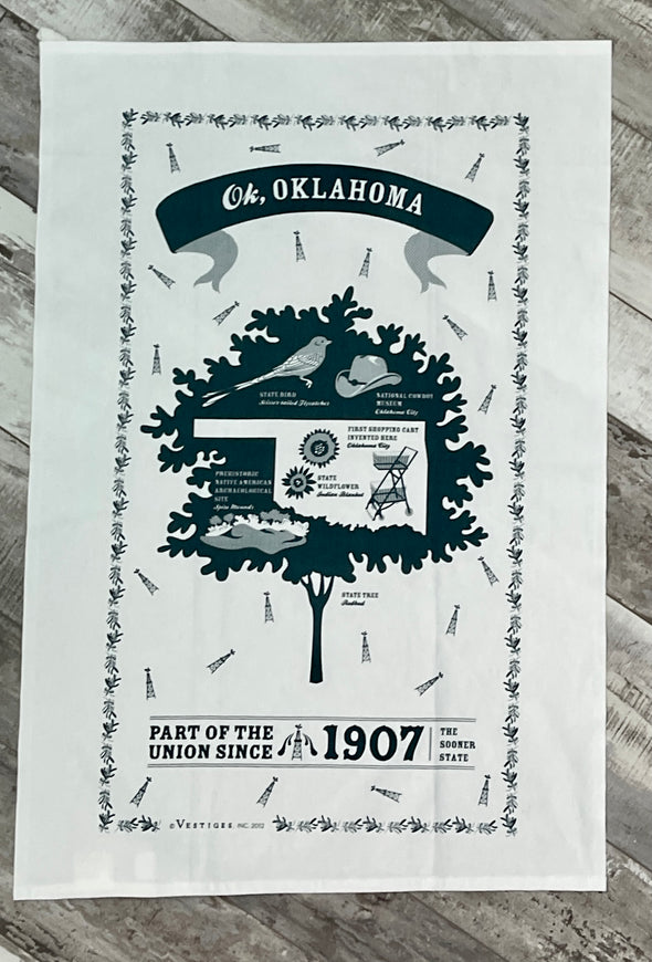 Oklahoma Classic Towel