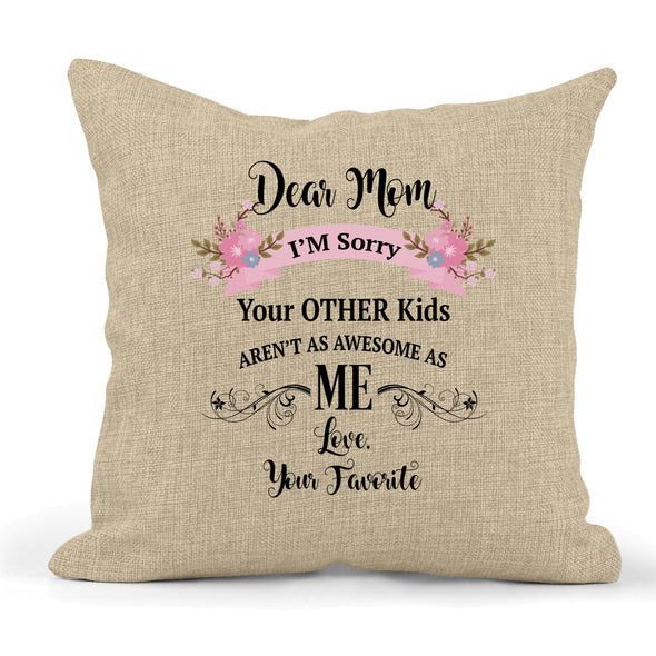 Mother's Day Pillow Mom's Favorite