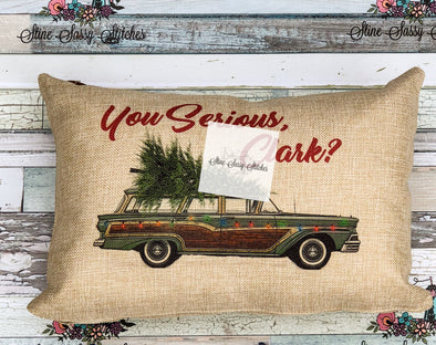 You Serious Clark Christmas Vacation Pillow