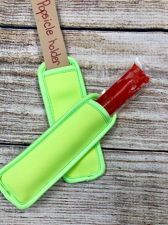 Lime Green Popsicle holder