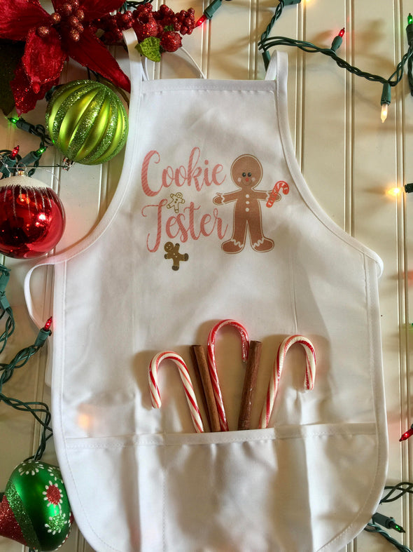 Christmas Apron Cookie Tester Gingerbread (Child Size)