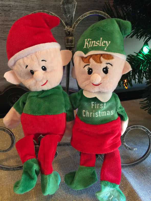 Personalized Elf stuffy