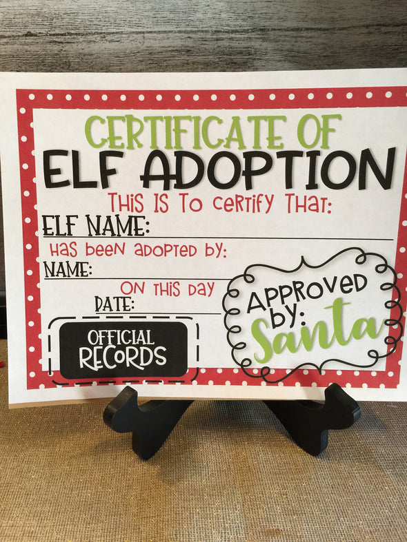 Personalized Elf stuffy