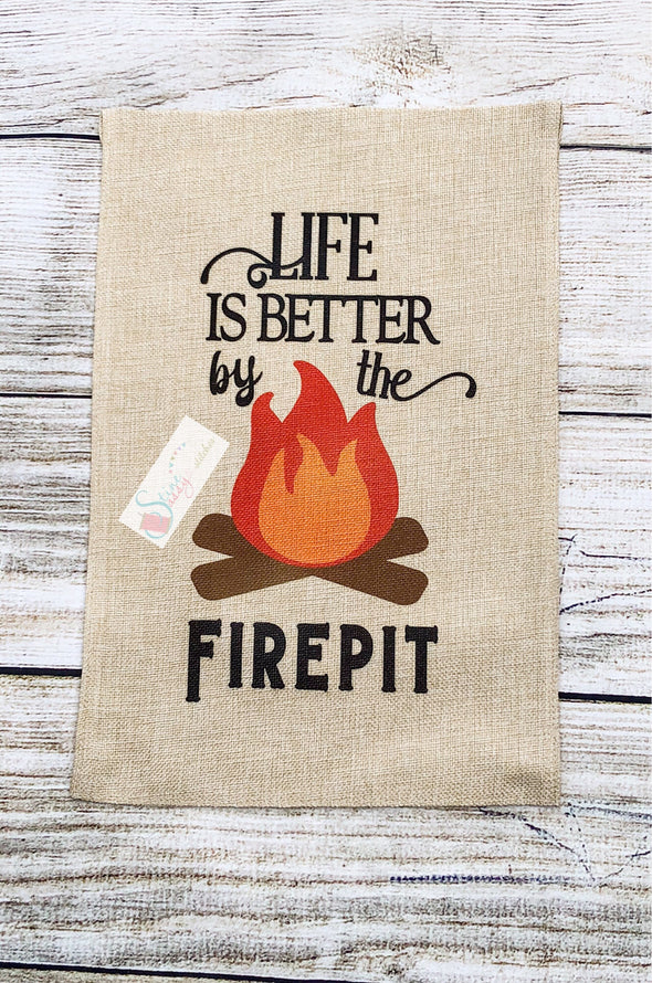 Camping Firepit Buralp Garden Flag