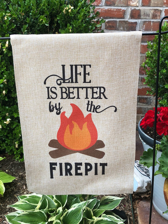 Camping Firepit Buralp Garden Flag