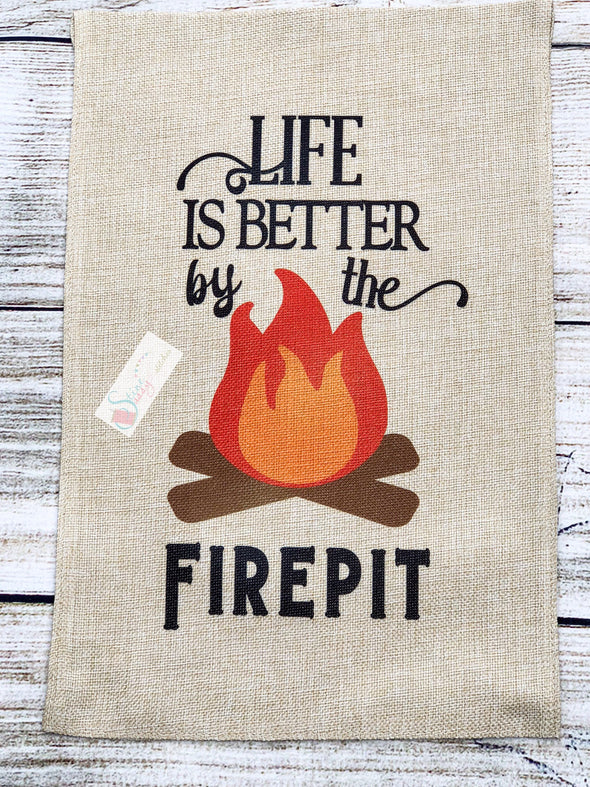 Camping Firepit Buralp Garden Flag