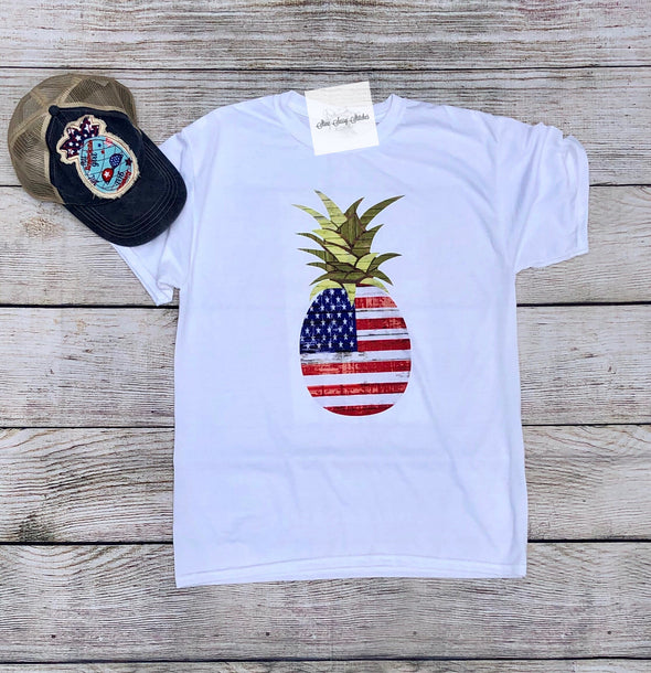 Pineapple Patriotic T-shirt