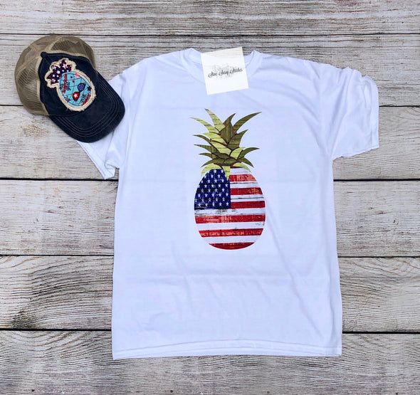 Pineapple Patriotic T-shirt