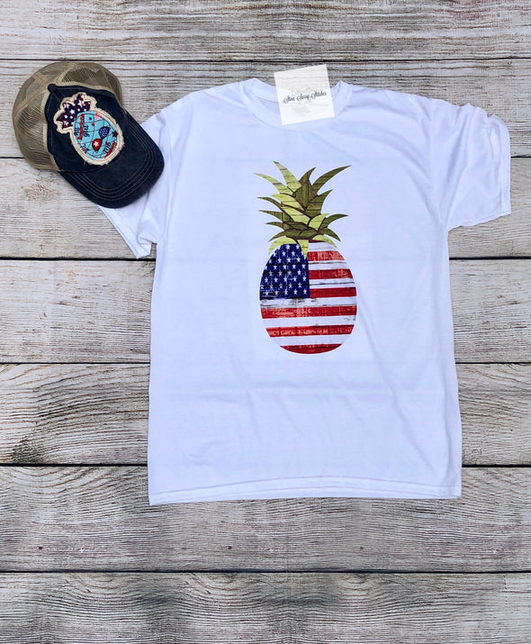 Pineapple Patriotic T-shirt