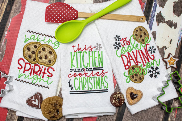 Holiday Baking Kitchen Towels