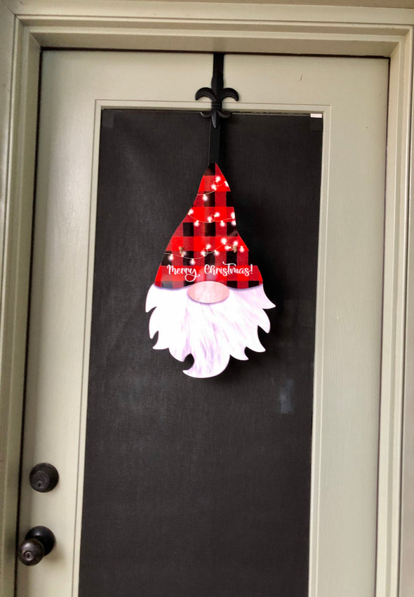 Gnome  Christmas Door Hanger
