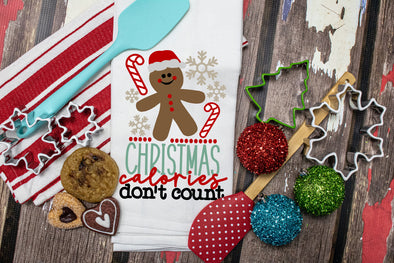 Holiday Baking Waffle Weave  Kitchen Towels